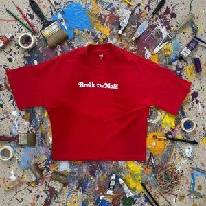 Uniqlo UT Verdy Break The Mold Graphic Tee Red Boxy